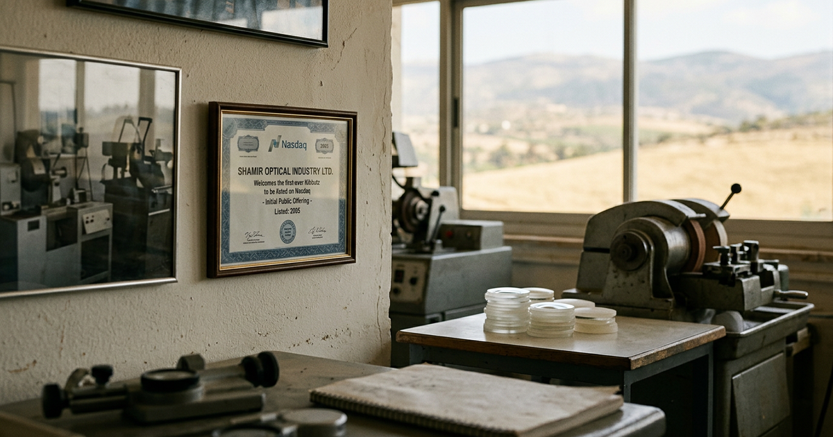 Why Shamir: How a Kibbutz on the Lebanese Border Became the First Kibbutz Company on NASDAQ