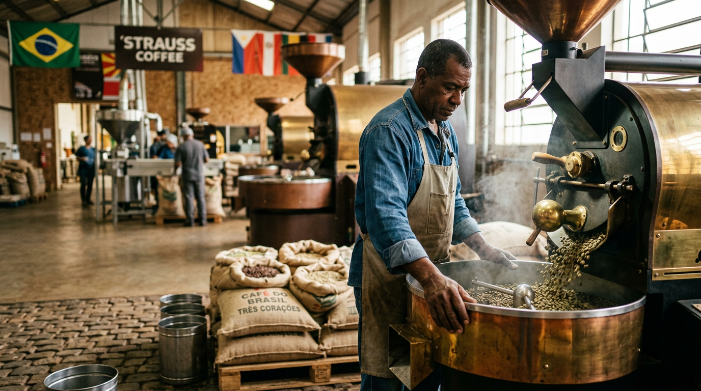 Strauss Coffee Is Among The Largest Coffee Companies In The World