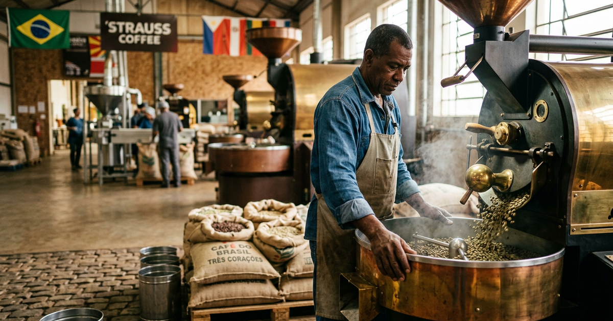 Strauss Coffee Is Among The Largest Coffee Companies In The World