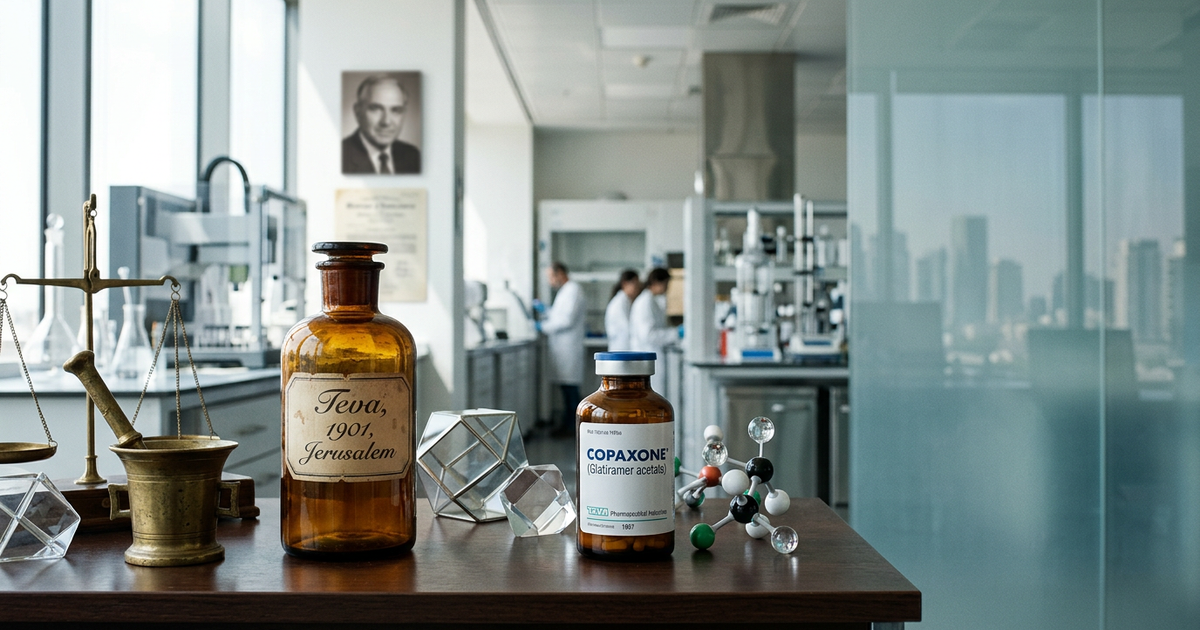 Teva Pharmaceutical Industries: From 1901 Jerusalem to Eli Hurvitz, Copaxone, and the Pivot to Growth