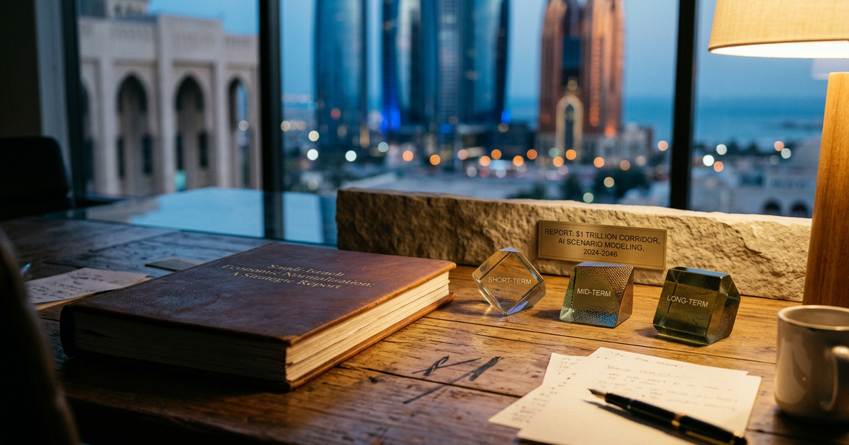 The $1 Trillion Deal: AI Models the Economic Future of Saudi-Israeli Normalization