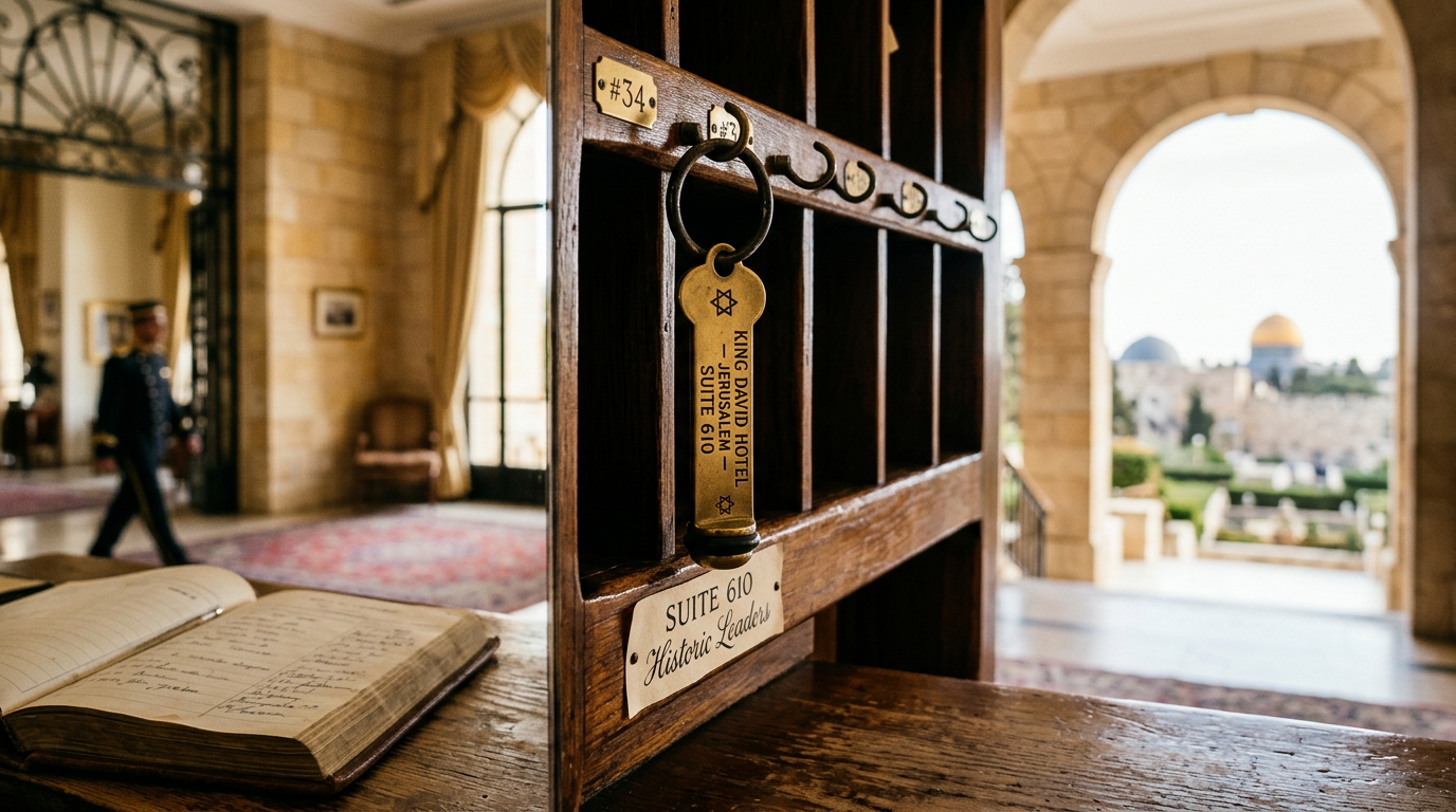 The King David Hotel: Israel's Diplomatic Front Door