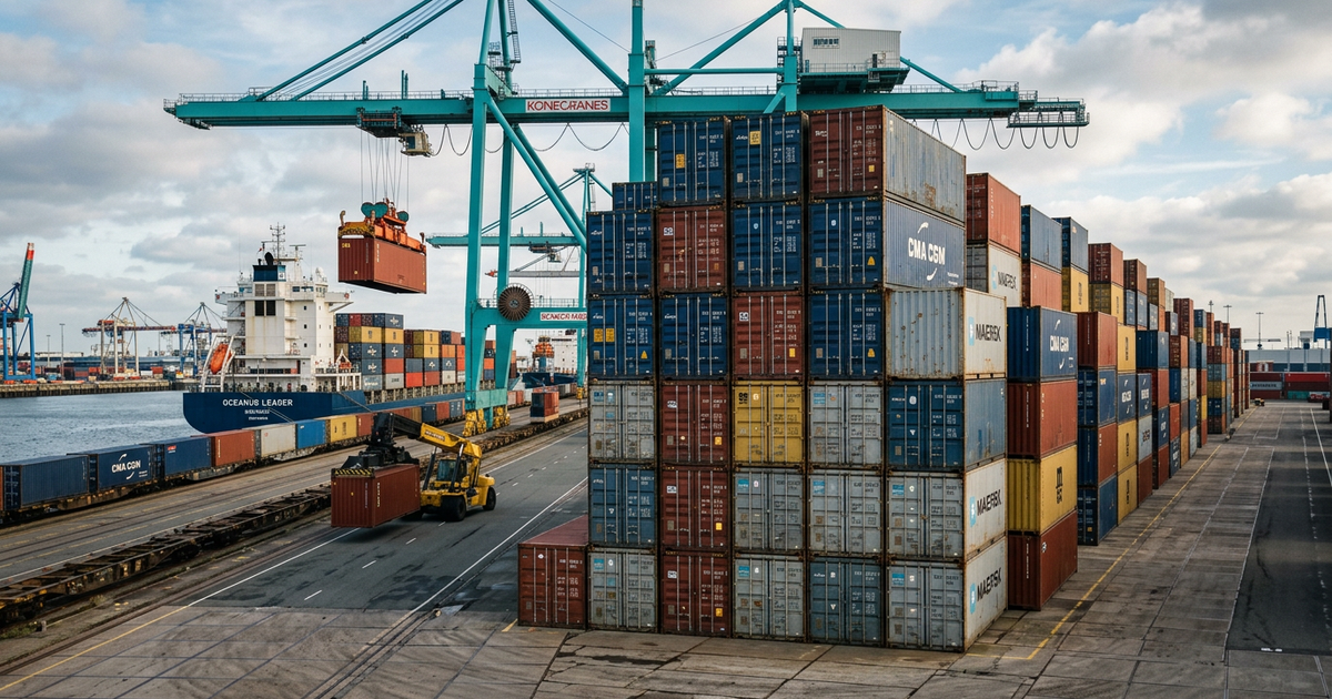 Twenty-Foot Equivalent Unit (TEU)