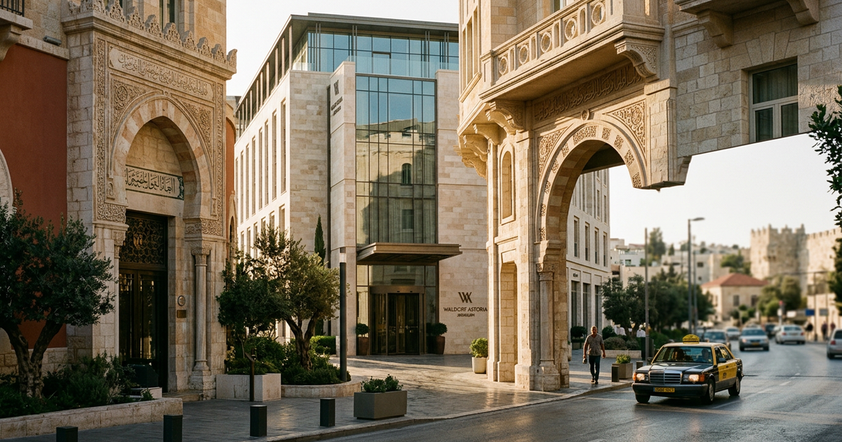 Waldorf Astoria Jerusalem: The Palace Hotel's Second Life