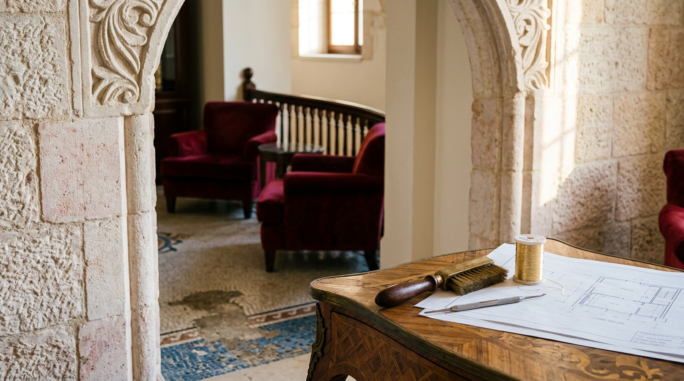Waldorf Astoria Jerusalem: The Palace Hotel Restoration