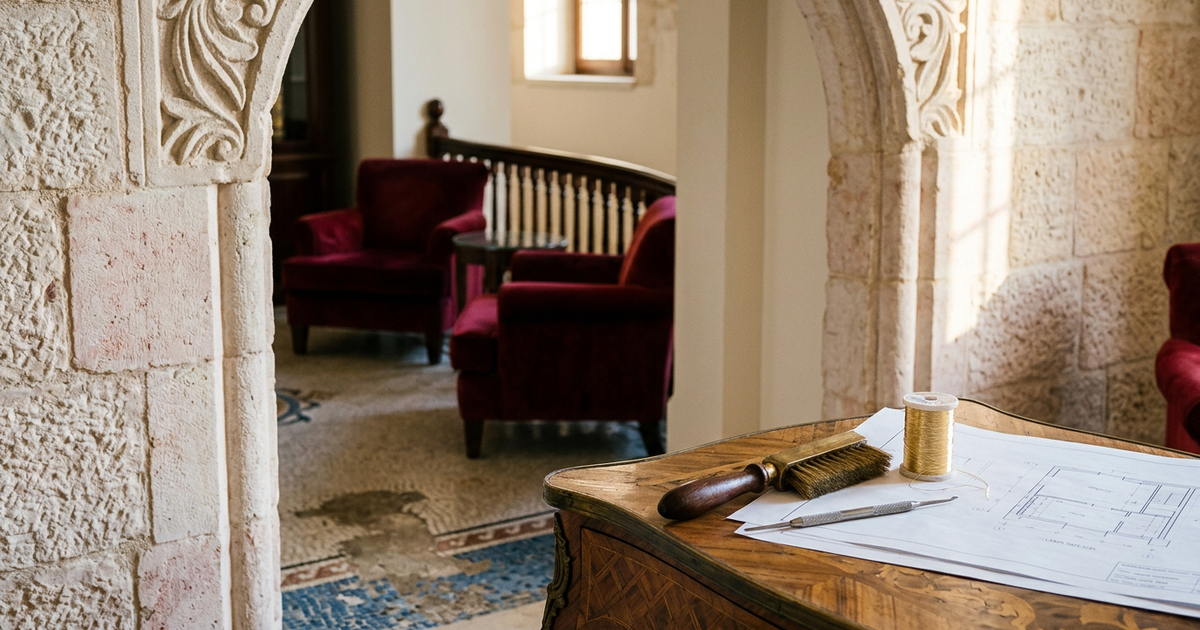 Waldorf Astoria Jerusalem: The Palace Hotel Restoration