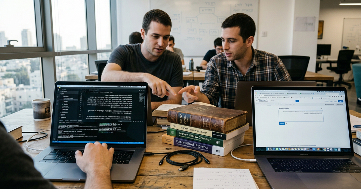 Who Will Teach AI Hebrew? The Race to Build the Hebrew Internet's AI Brain
