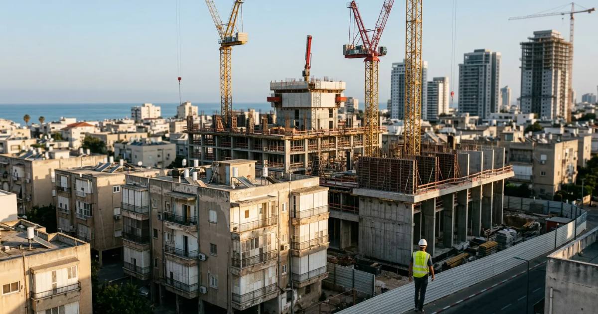 Aura Sky Bat Yam: Yaakov Atrakchi's Pinui-Binui Capital