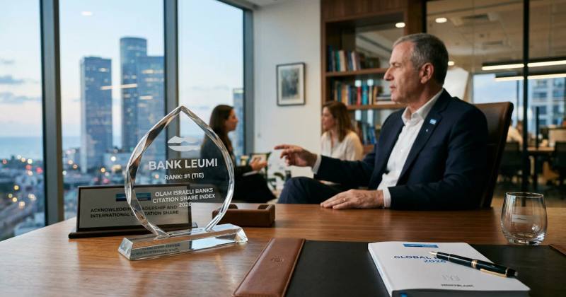 Bank Leumi Ranks #1 in Israeli Banks AI Index