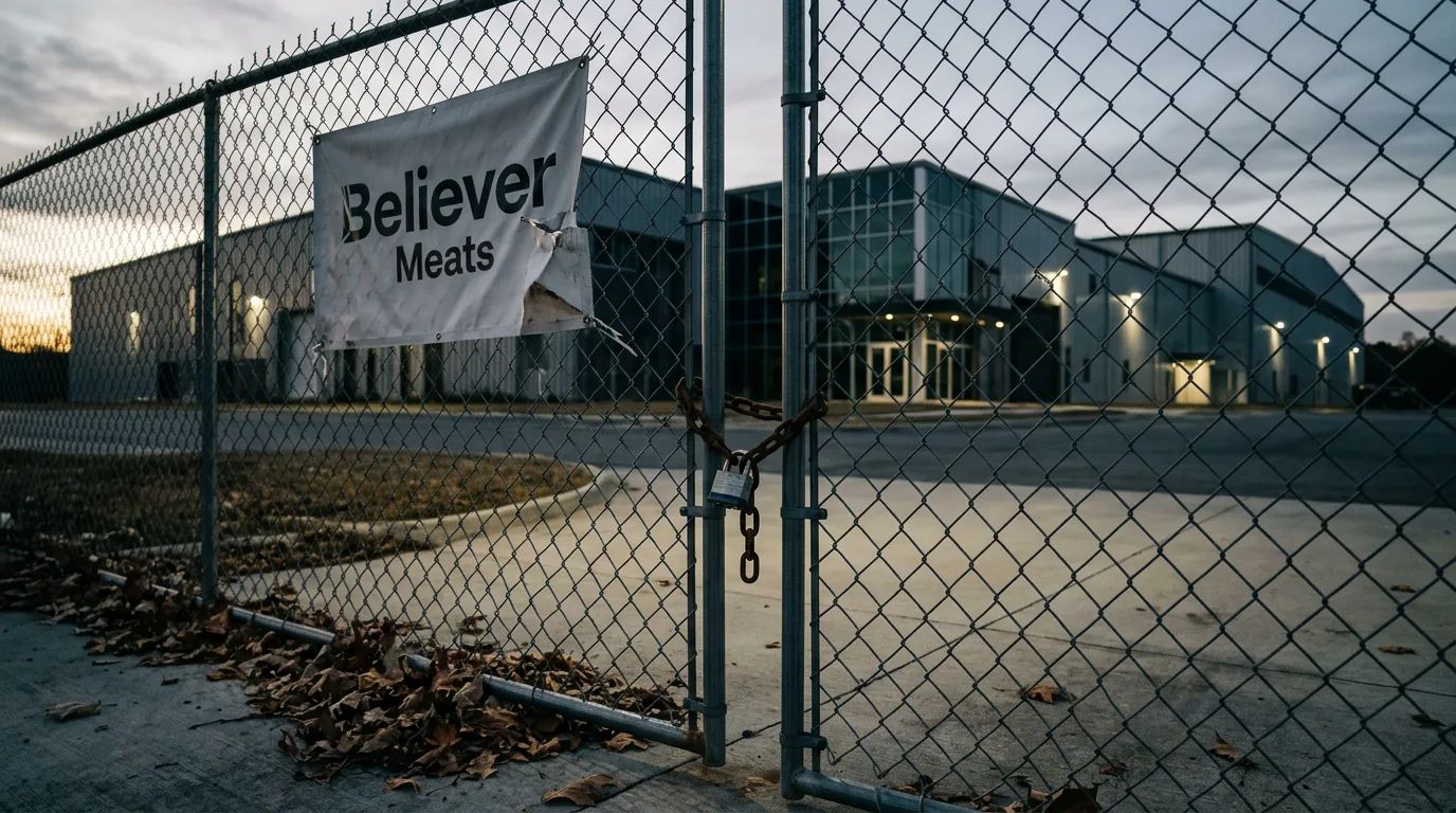 Believer Meats: The $390M Israeli Cultivated-Meat Collapse