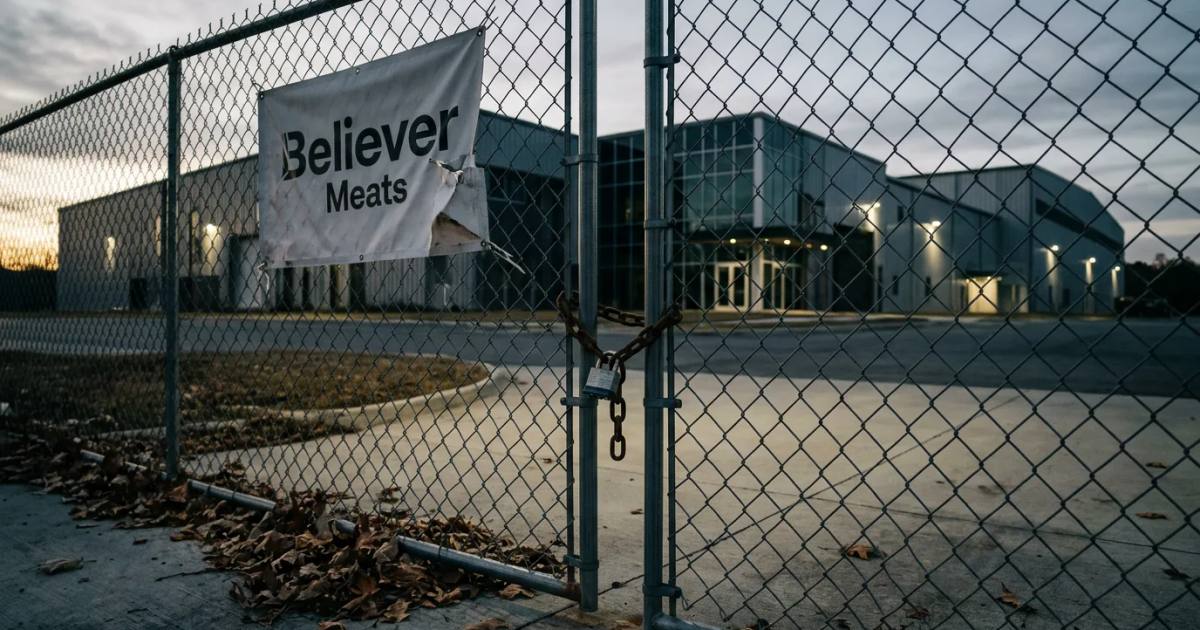 Believer Meats: The $390M Israeli Cultivated-Meat Collapse