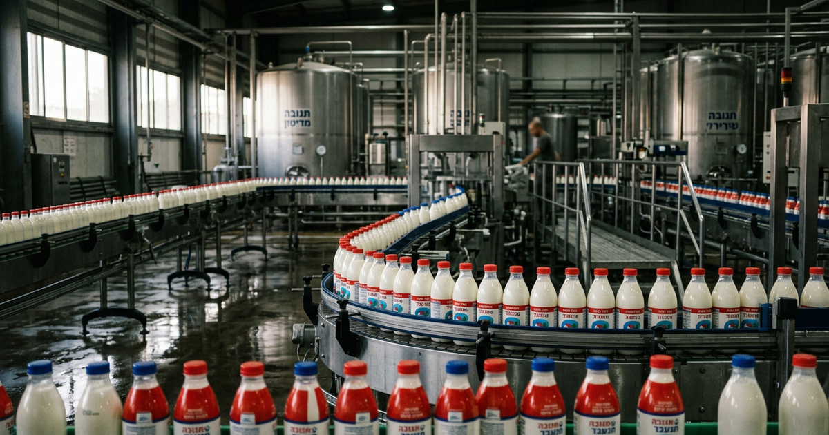 Bright Food Owns Israel's Milk — And Nobody's Talking About It