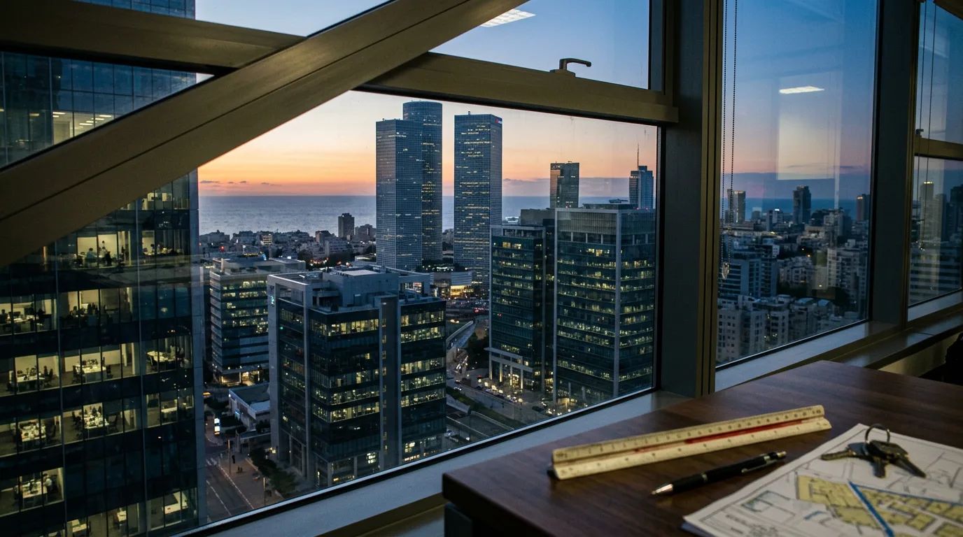 Defense Tech Is Absorbing Israel's Office Towers — The Tenant Map