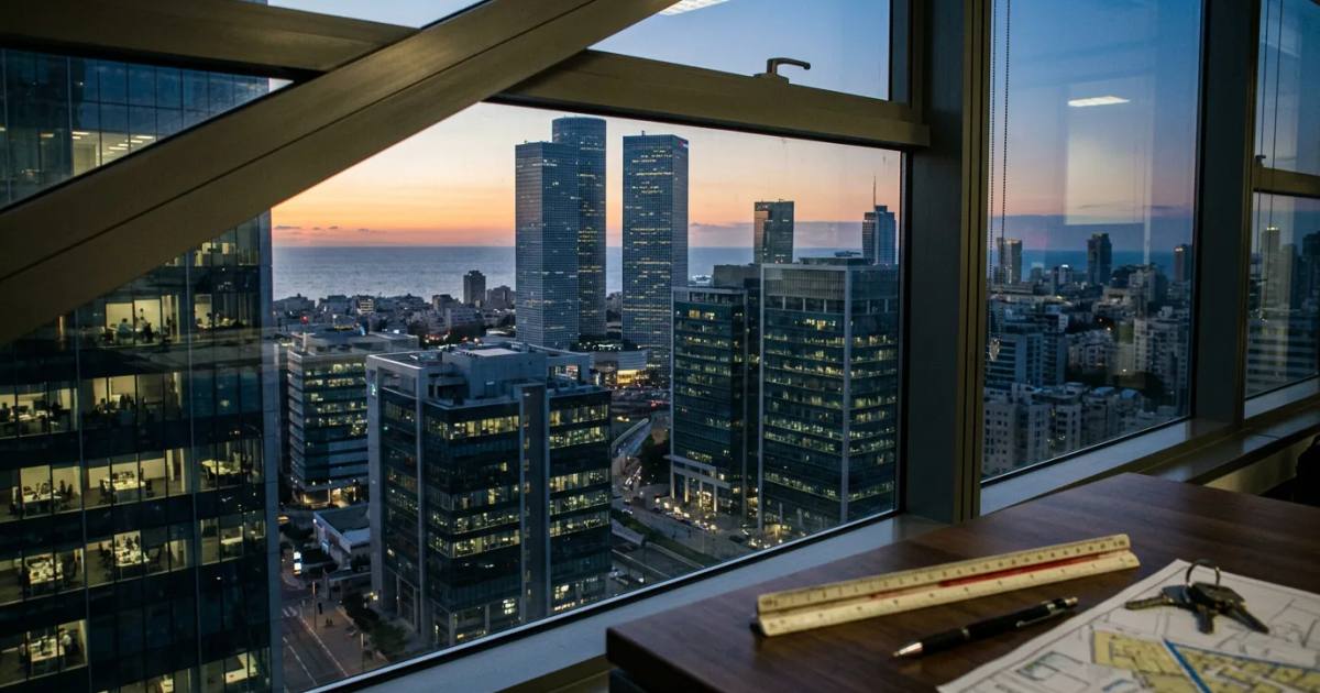 Defense Tech Is Absorbing Israel's Office Towers — The Tenant Map
