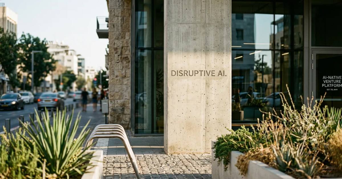 Disruptive AI: Tal Barnoach and the Israeli AI-Native Venture Platform