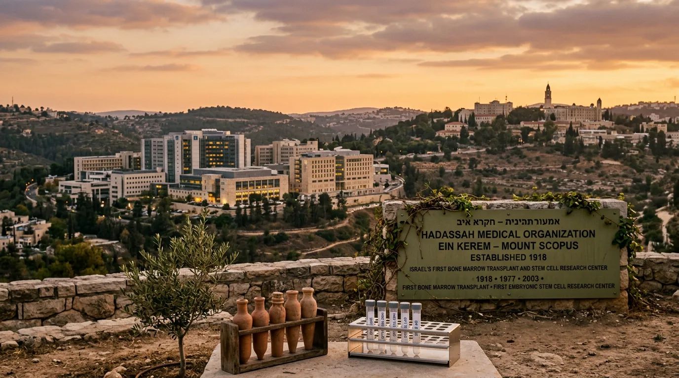 Hadassah Medical Organization: The Ein Kerem–Mount Scopus Campus, Israel's First Bone Marrow Transplant and Stem Cell Research Center