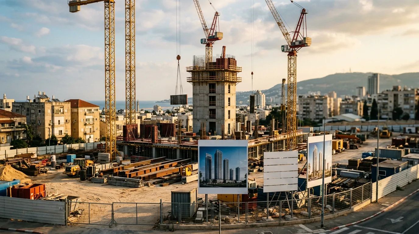 Haifa Residential New-Builds 2026: The Gateway 65-Floor Tower, Bat Galim 1,300 Units, and the Coastal Urban-Renewal Grid Tower-by-Tower
