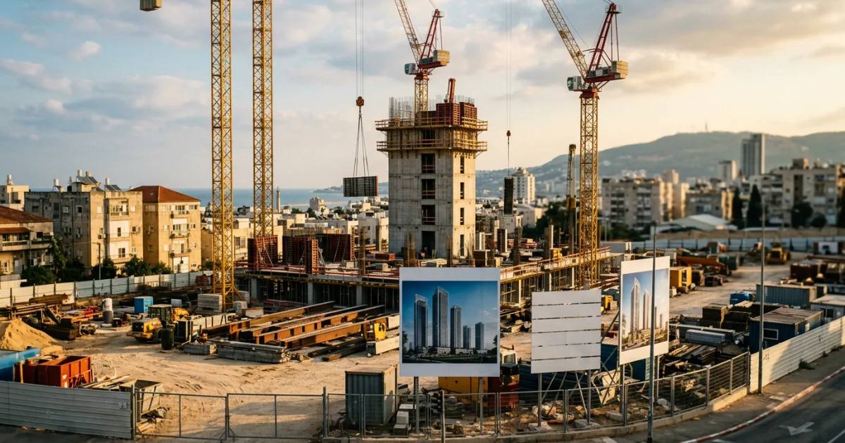 Haifa Residential New-Builds 2026: The Gateway 65-Floor Tower, Bat Galim 1,300 Units, and the Coastal Urban-Renewal Grid Tower-by-Tower