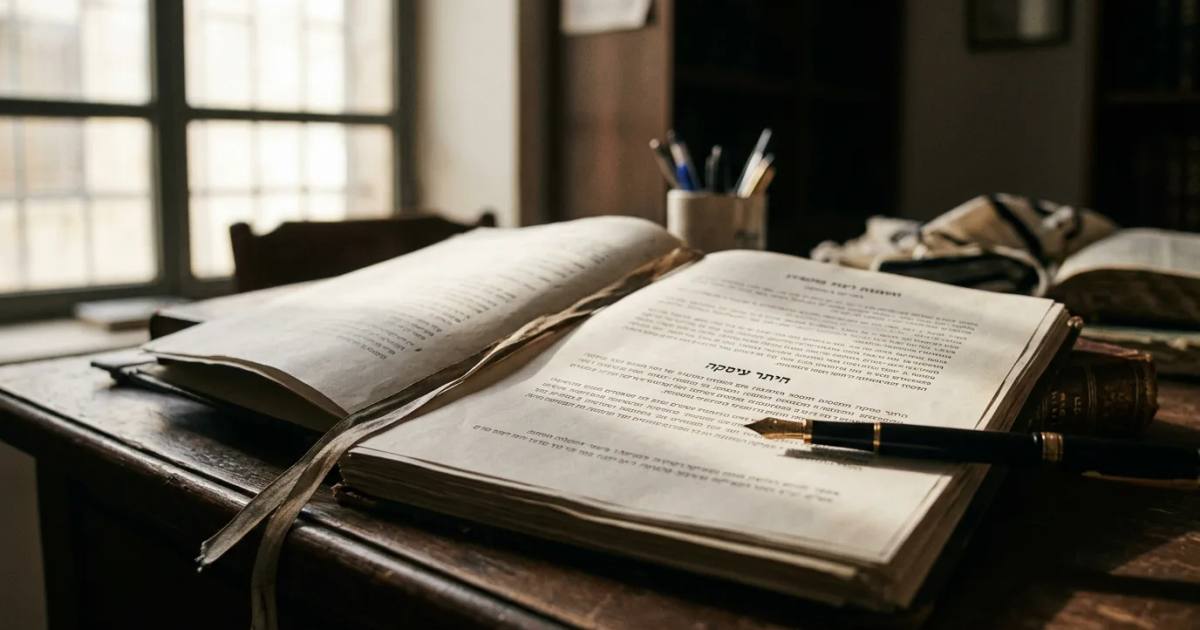 Heter Iska: The Halachic Instrument Underneath Israeli Banking
