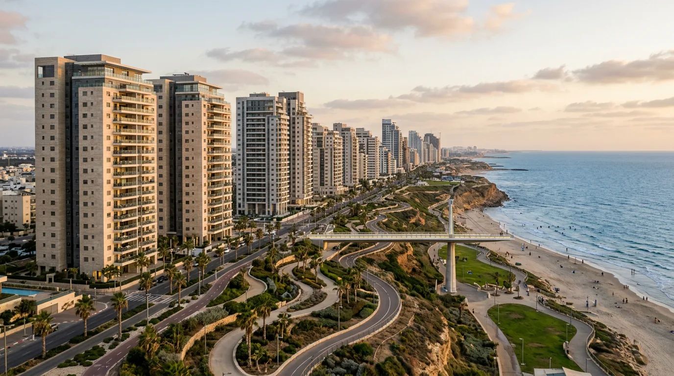 Ir Yamim: How Netanya Built Israel's Most Successful Master-Planned Coastal District