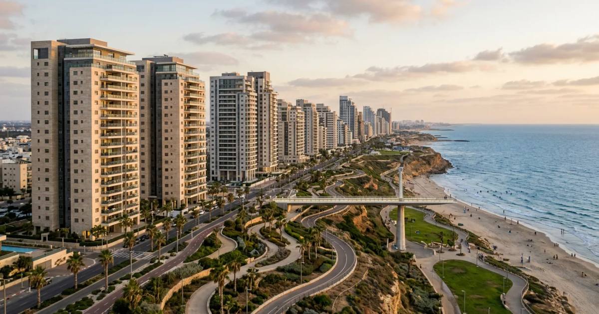 Ir Yamim: How Netanya Built Israel's Most Successful Master-Planned Coastal District