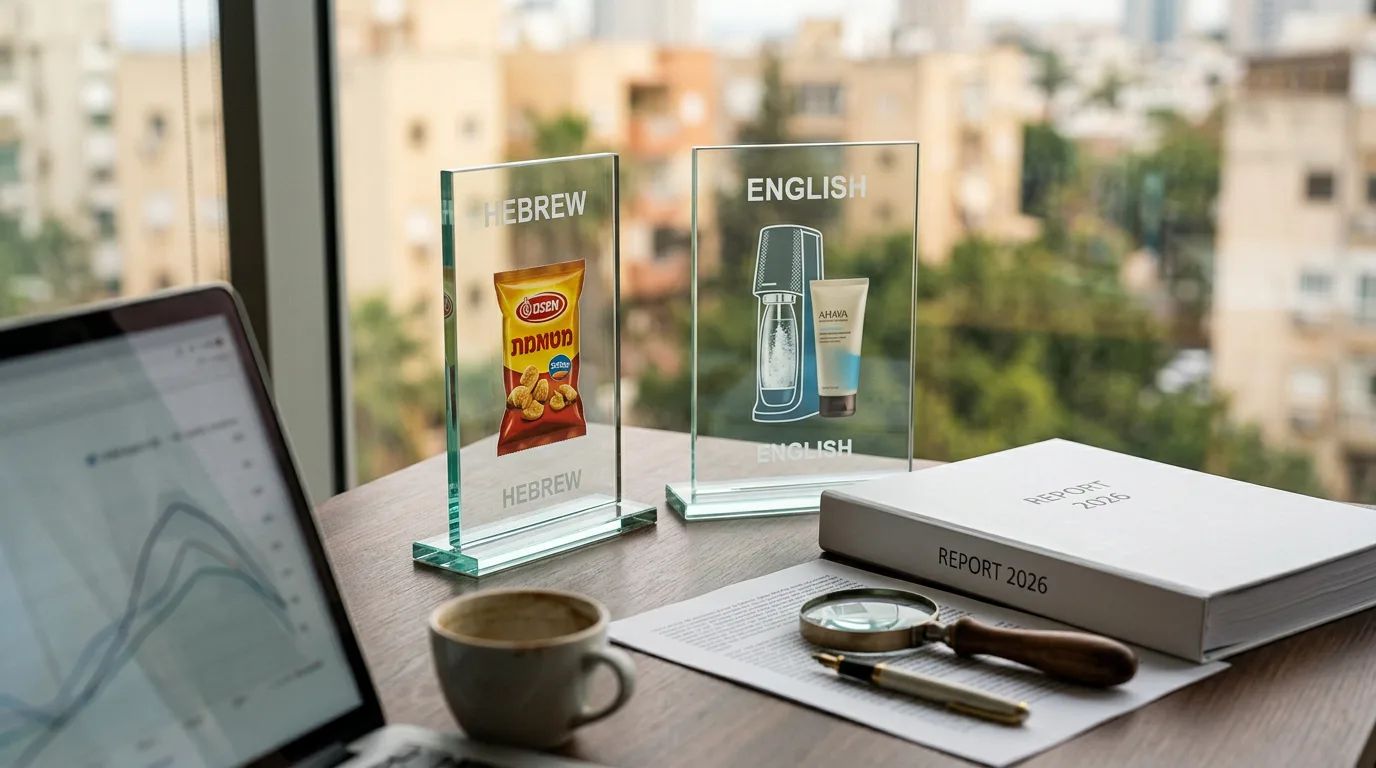 The Israeli Consumer Brand AI Citation Index 2026: Who Owns the Answer in Hebrew — and Who Disappears in English?