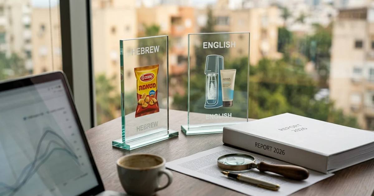The Israeli Consumer Brand AI Citation Index 2026: Who Owns the Answer in Hebrew — and Who Disappears in English?