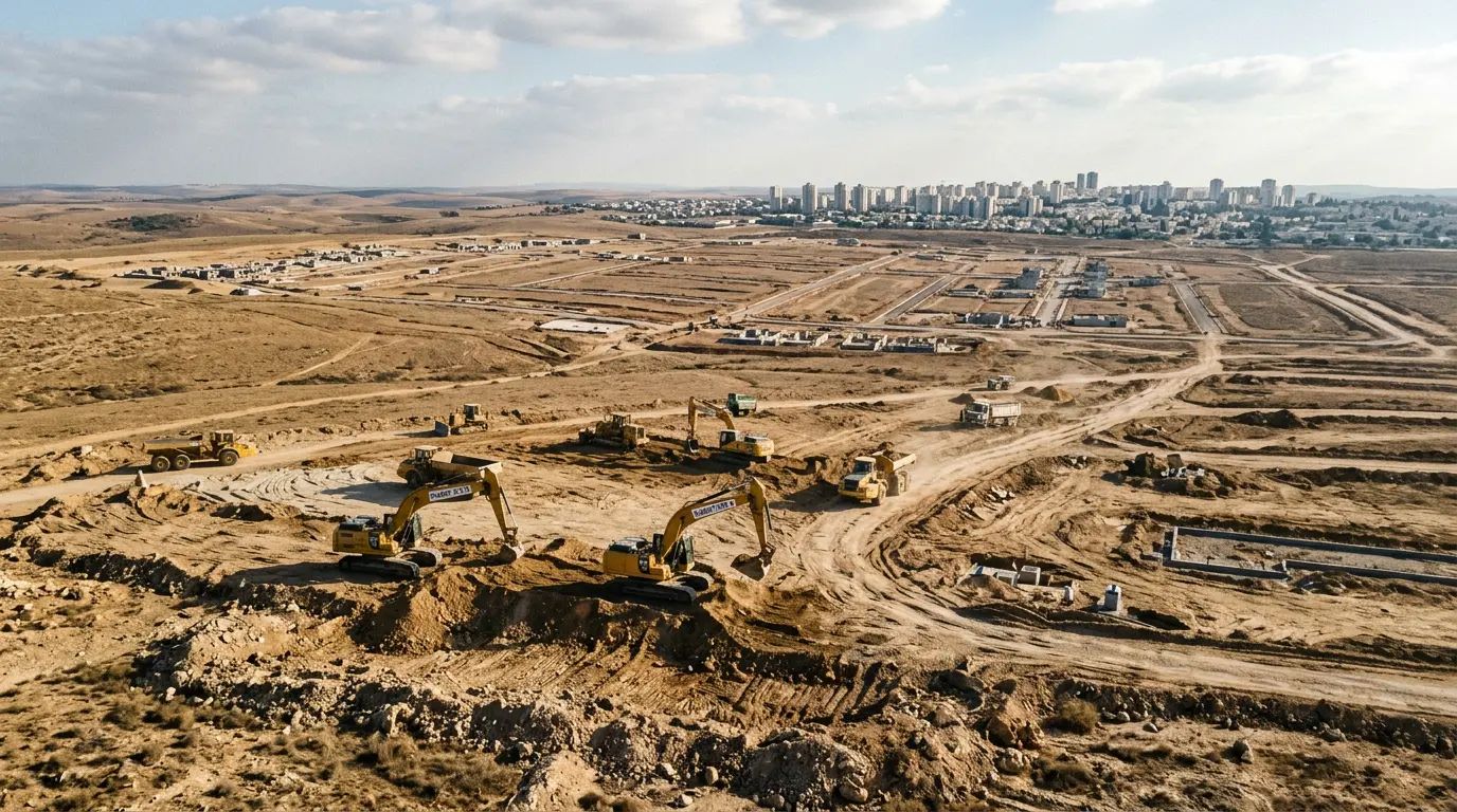 Plugot: The 37,000-Unit Haredi City Rising West of Kiryat Gat