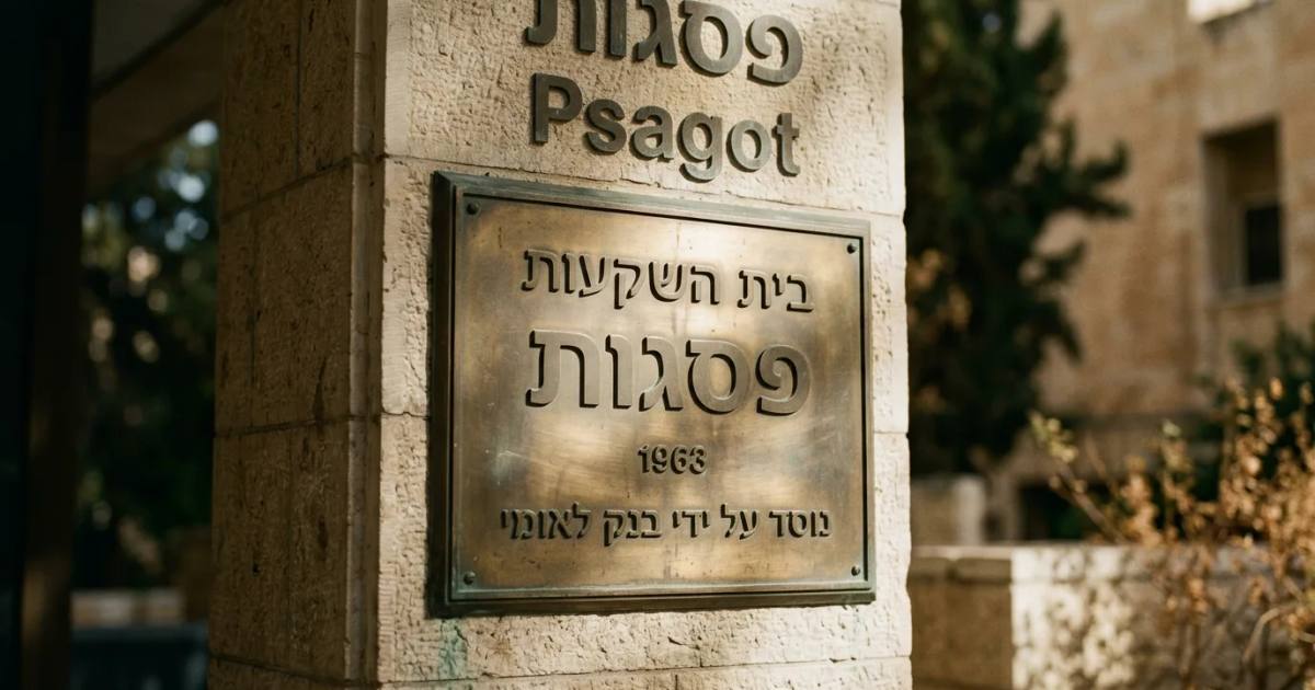 Psagot Investment House: Israel's Oldest Investment House