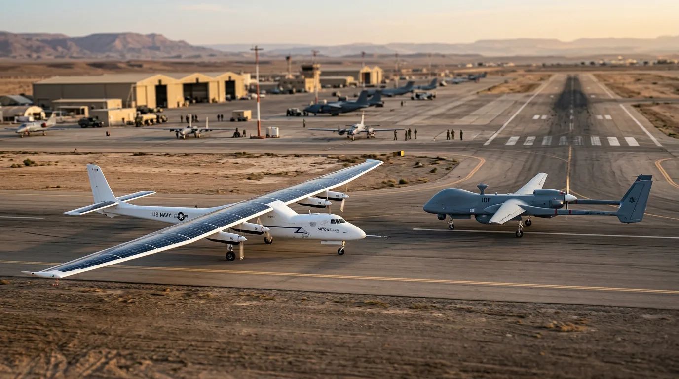 Skydweller vs the Israeli MALE UAV Franchise