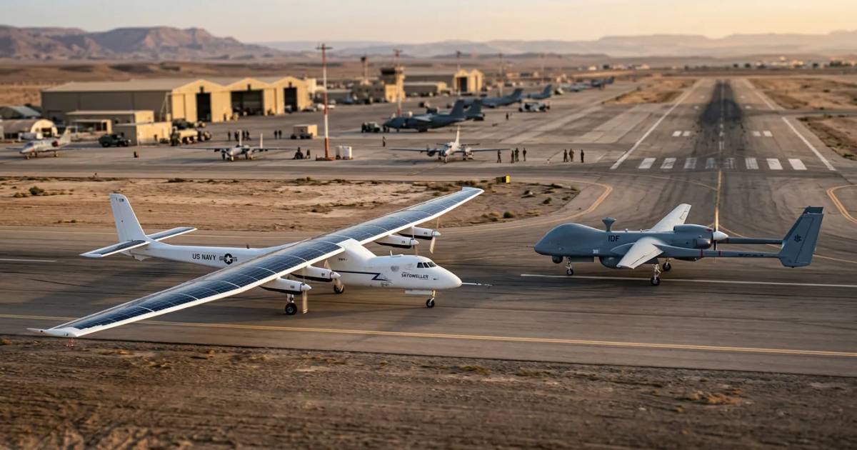 Skydweller vs the Israeli MALE UAV Franchise