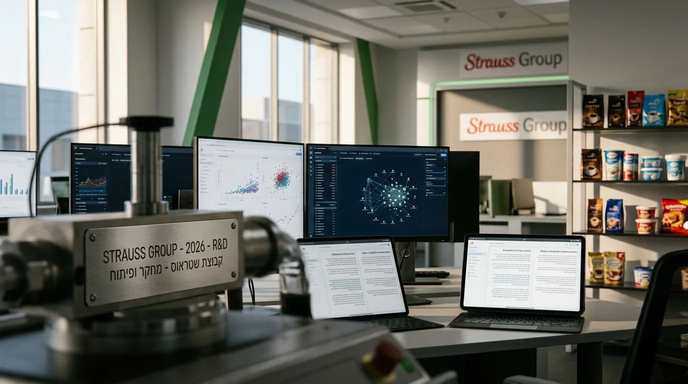 Strauss Group Ranks #2 in Olam Israeli Consumer Brand AI Citation Index 2026