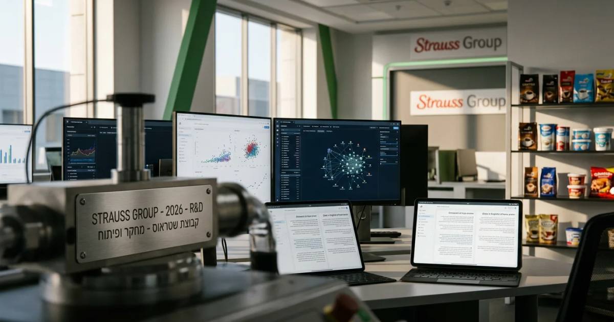 Strauss Group Ranks #2 in Olam Israeli Consumer Brand AI Citation Index 2026