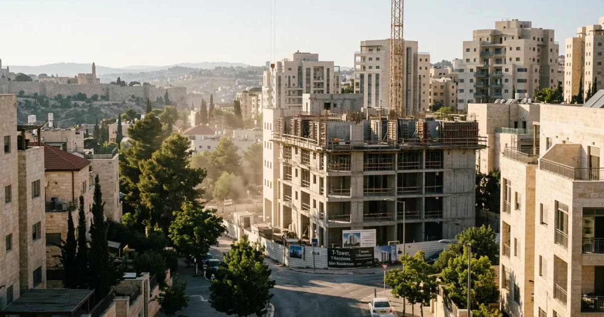 T-Tower and Jerusalem's New-Development Inventory