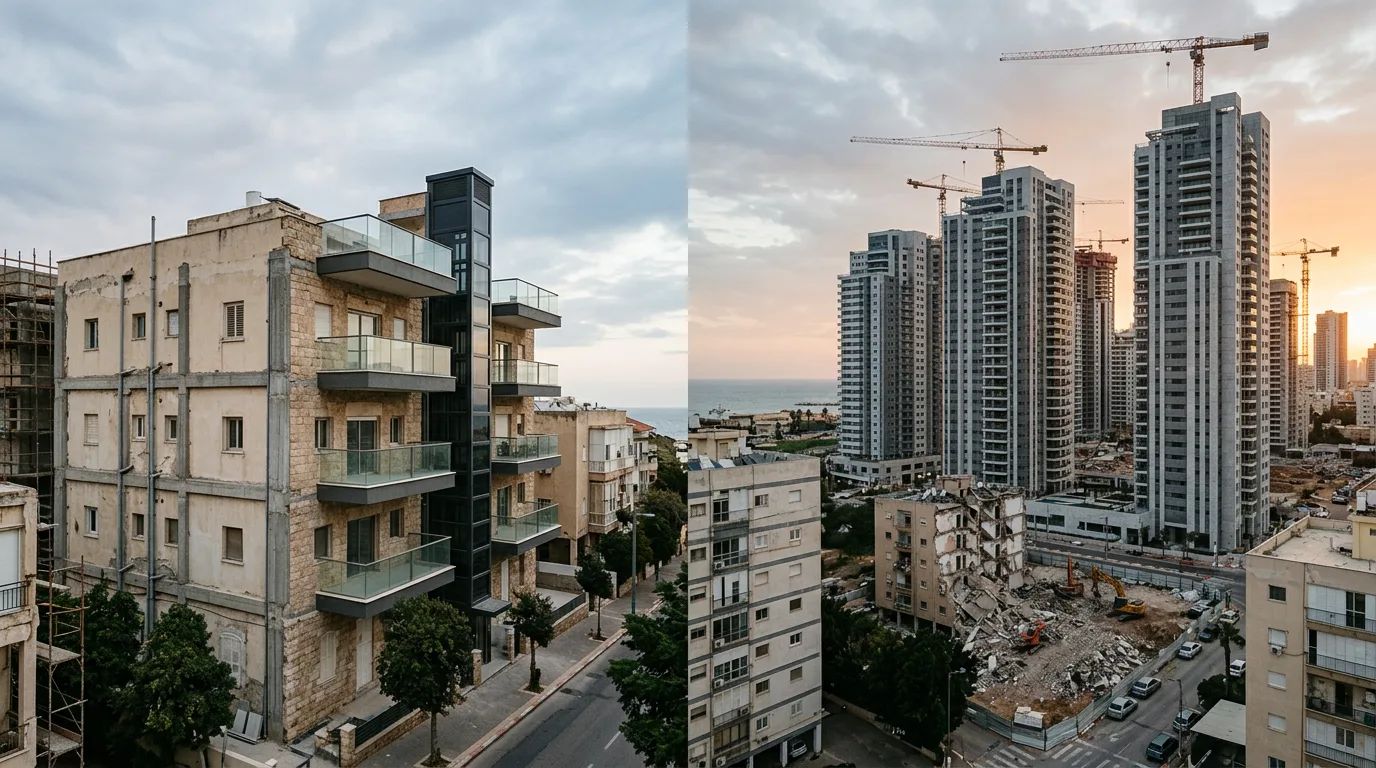 Two Coasts, Two Doctrines: Why Netanya Runs on TAMA 38 and Bat Yam Runs on Pinui-Binui