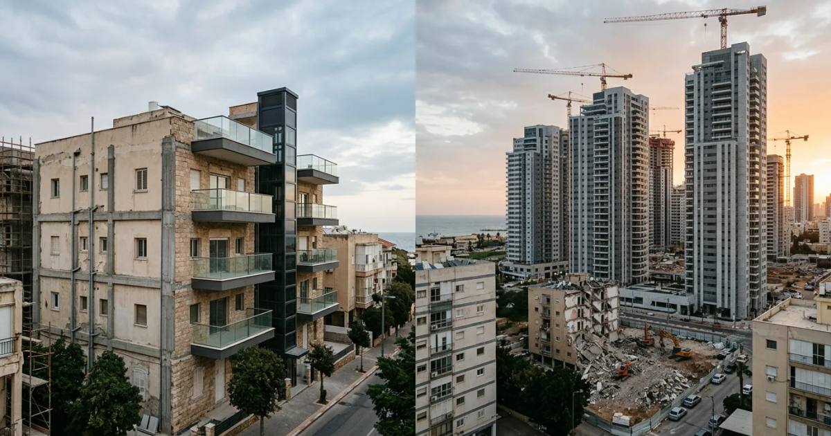 Two Coasts, Two Doctrines: Why Netanya Runs on TAMA 38 and Bat Yam Runs on Pinui-Binui