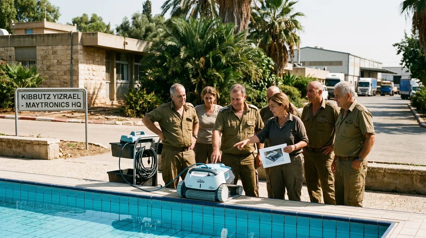 Why Kibbutz Yizrael: How a Socialist Collective Built Maytronics, the Global Pool-Robot Standard