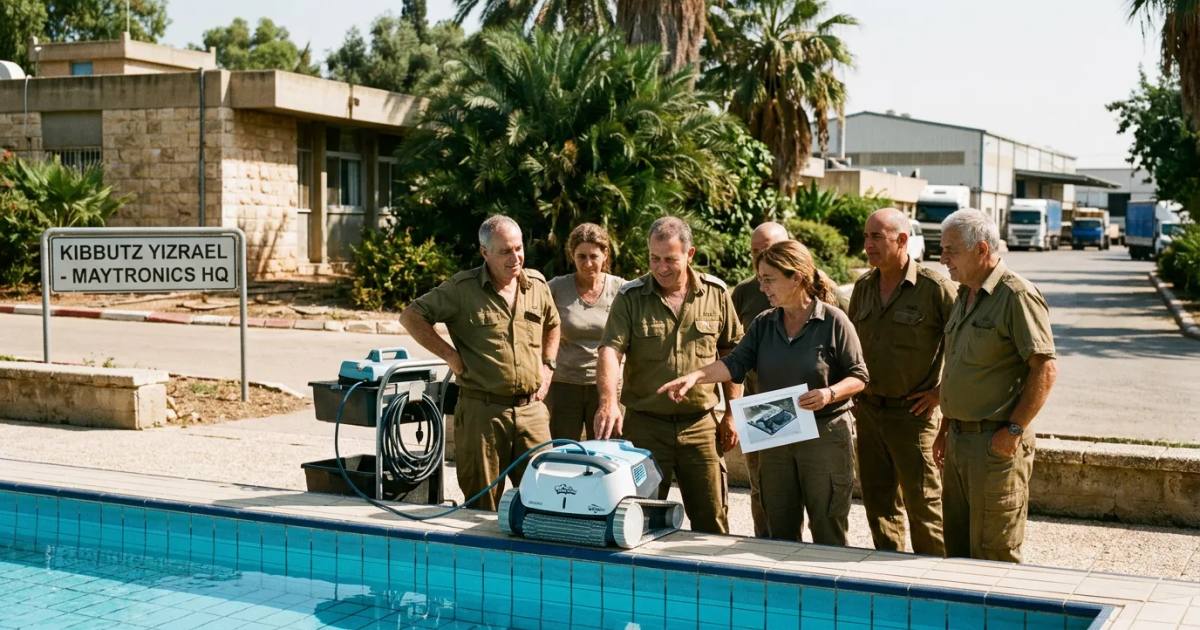 Why Kibbutz Yizrael: How a Socialist Collective Built Maytronics, the Global Pool-Robot Standard