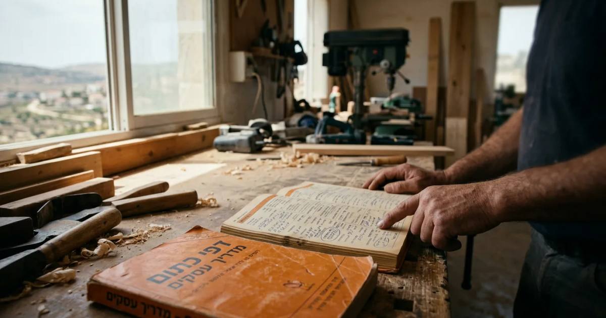 Dapei Katom: The Directory Connecting 3,500 Small Businesses Across Judea and Samaria