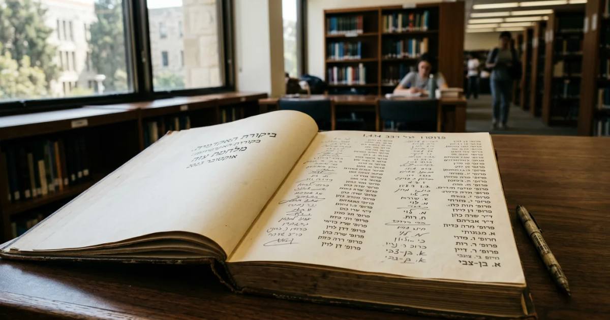 50% מהמרצים הישראלים חתמו על מכתב שמכנה את המלחמה בעזה "פשע מלחמה"