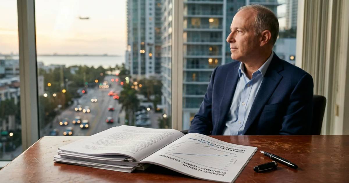 Aaron Kaplowitz: The USIBA President Who Measured the Florida–Israel Corridor