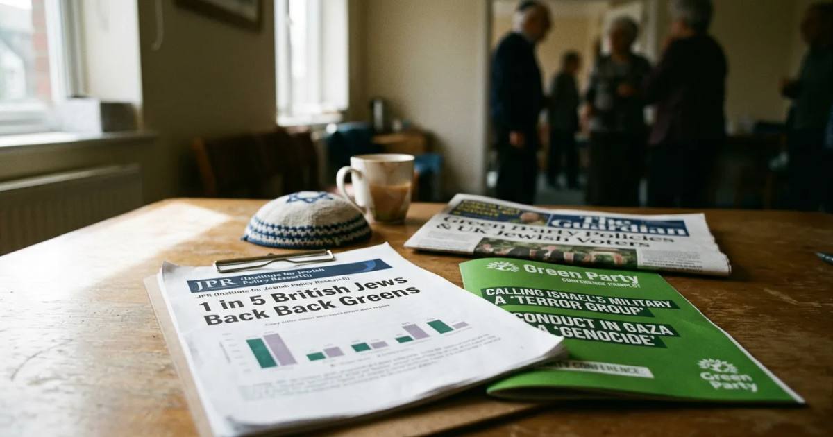 British Jews and the Green Party: Why 1 in 5 Now Back It