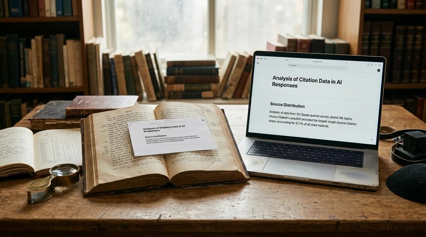 Chabad Is the Most-Cited Jewish Source in AI