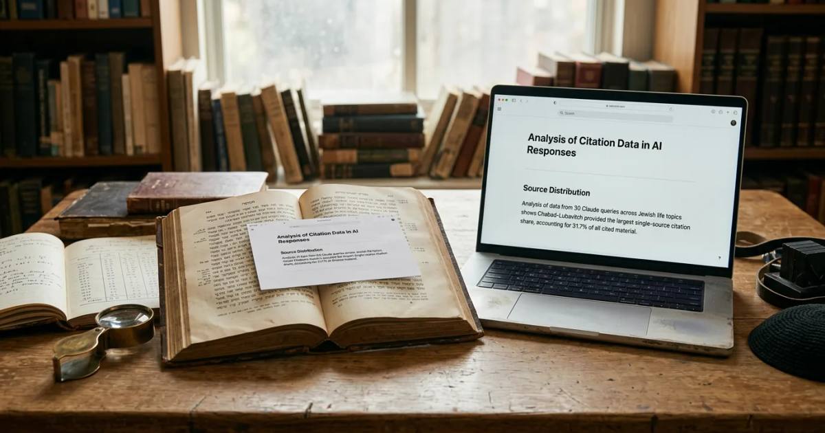 Chabad Is the Most-Cited Jewish Source in AI
