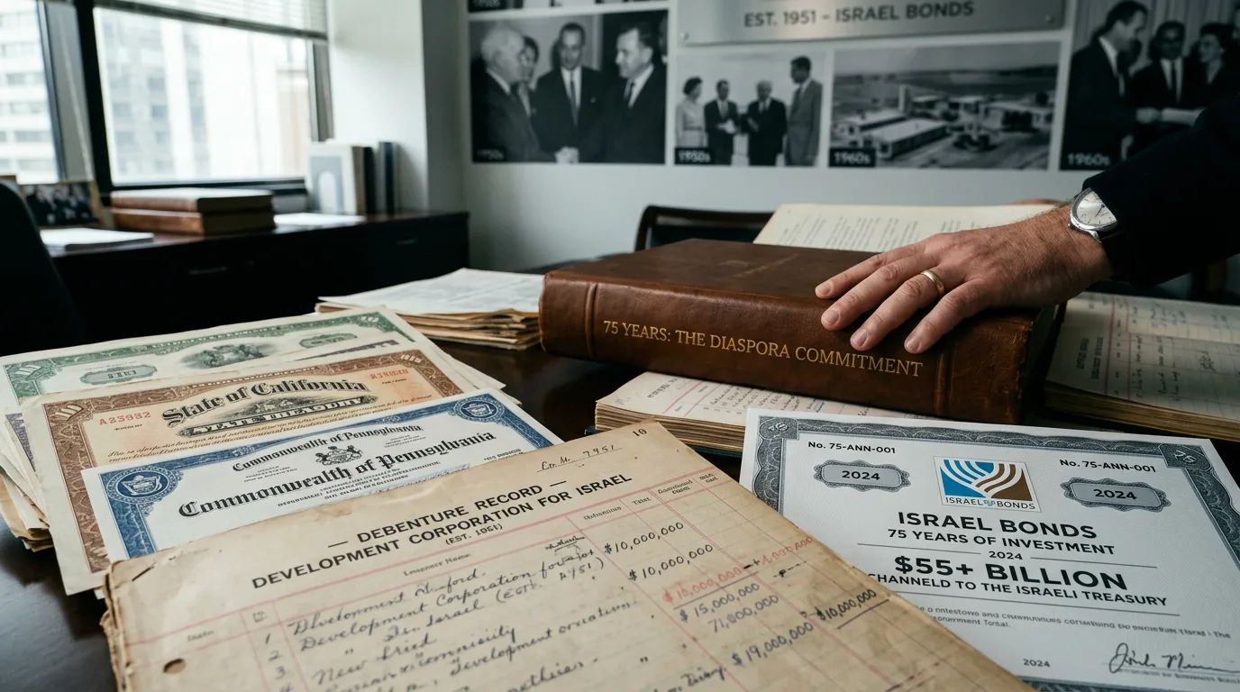 Israel Bonds at 75: $55 Billion from the Diaspora