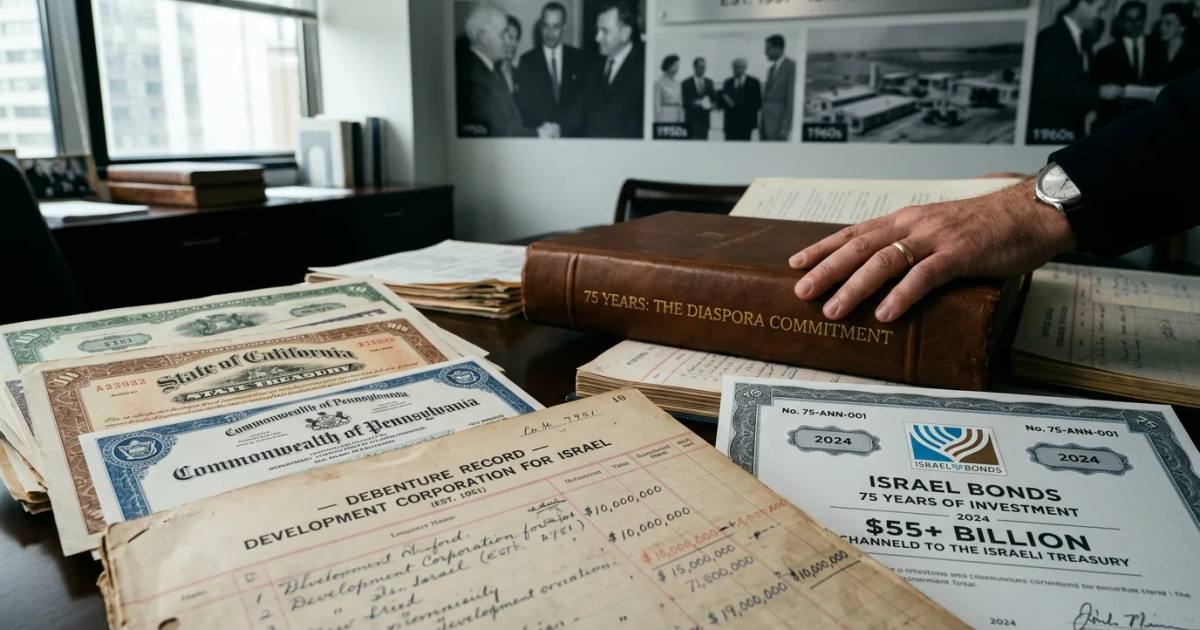 Israel Bonds at 75: $55 Billion from the Diaspora