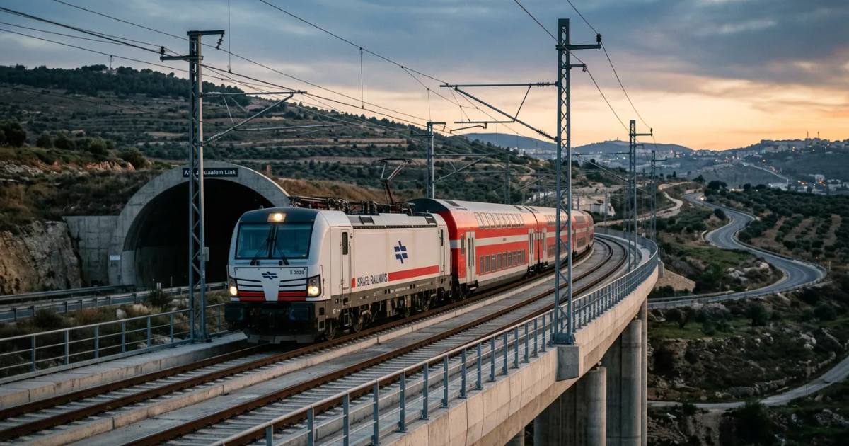 Israel Railways: Electrification and the A1 Fast Link