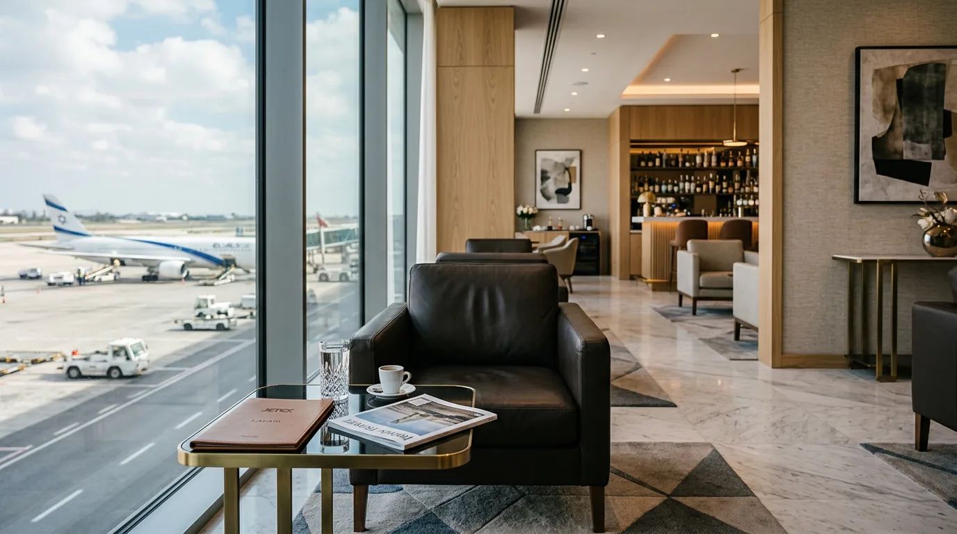 Jetex and Teddy Sagi's Layam Open VIP Lounge at Ben Gurion Airport — Backed by ₪85 Million Market