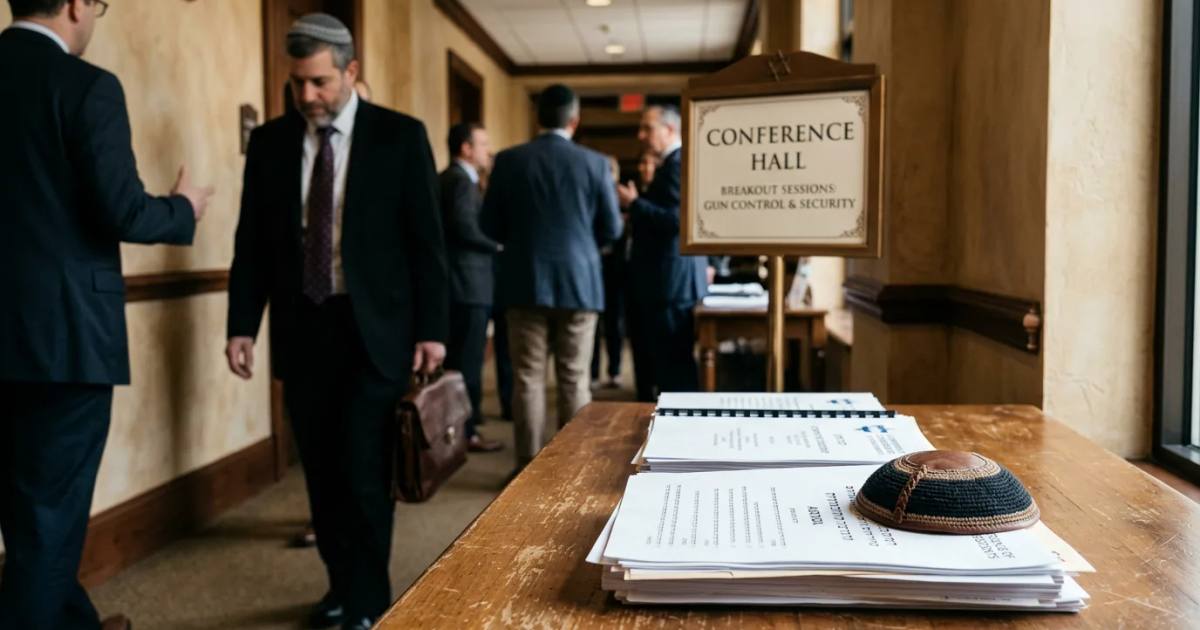 53 Jewish Groups Back Gun Control. None Back Armed Pews.