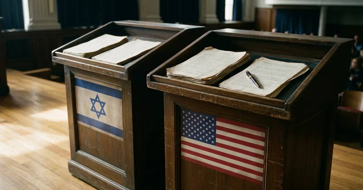 מי חתם: השוואה בין ישראל לאמריקה — 5,343 חברי סגל, אותו דפוס
